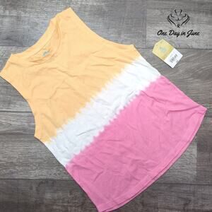 There Abouts Tie Dye Tank Top Size L (14)